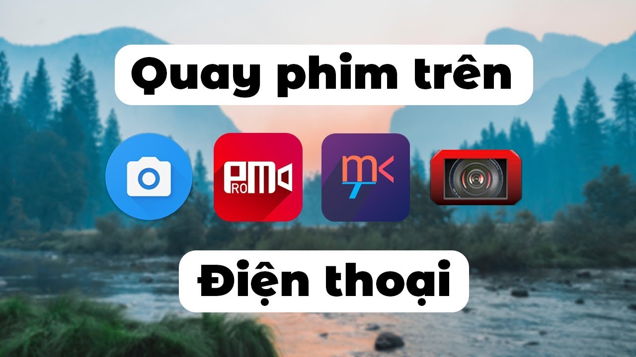 Một số ứng dụng quay phim trên smartphone được đánh giá khá cao.7 Mẹo quay phim chụp hình sự kiện bằng smartphone